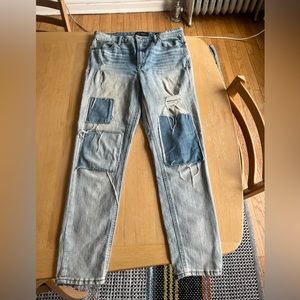 Madewell Patchwork Jeans